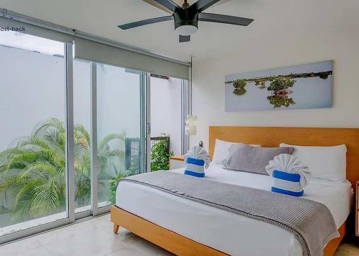 Peaceful Rooftop With Pool Close To The 5th Avenue - Danzamar 8 Apartamento