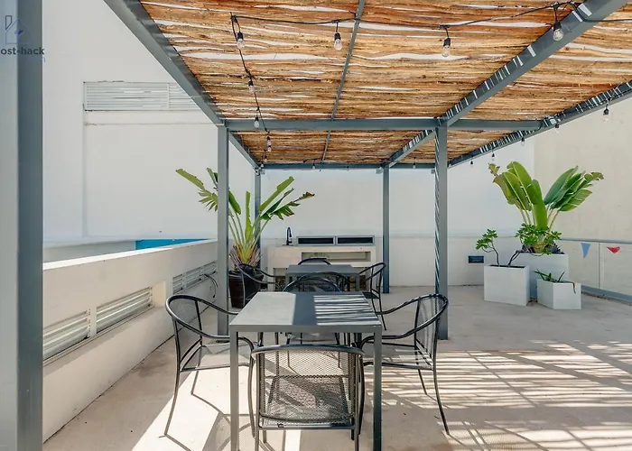 Apartamento Peaceful Rooftop With Pool Close To The 5th Avenue - Danzamar 8 *